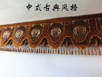 中式古典风格窗帘学员作品-东莞窗帘培训
